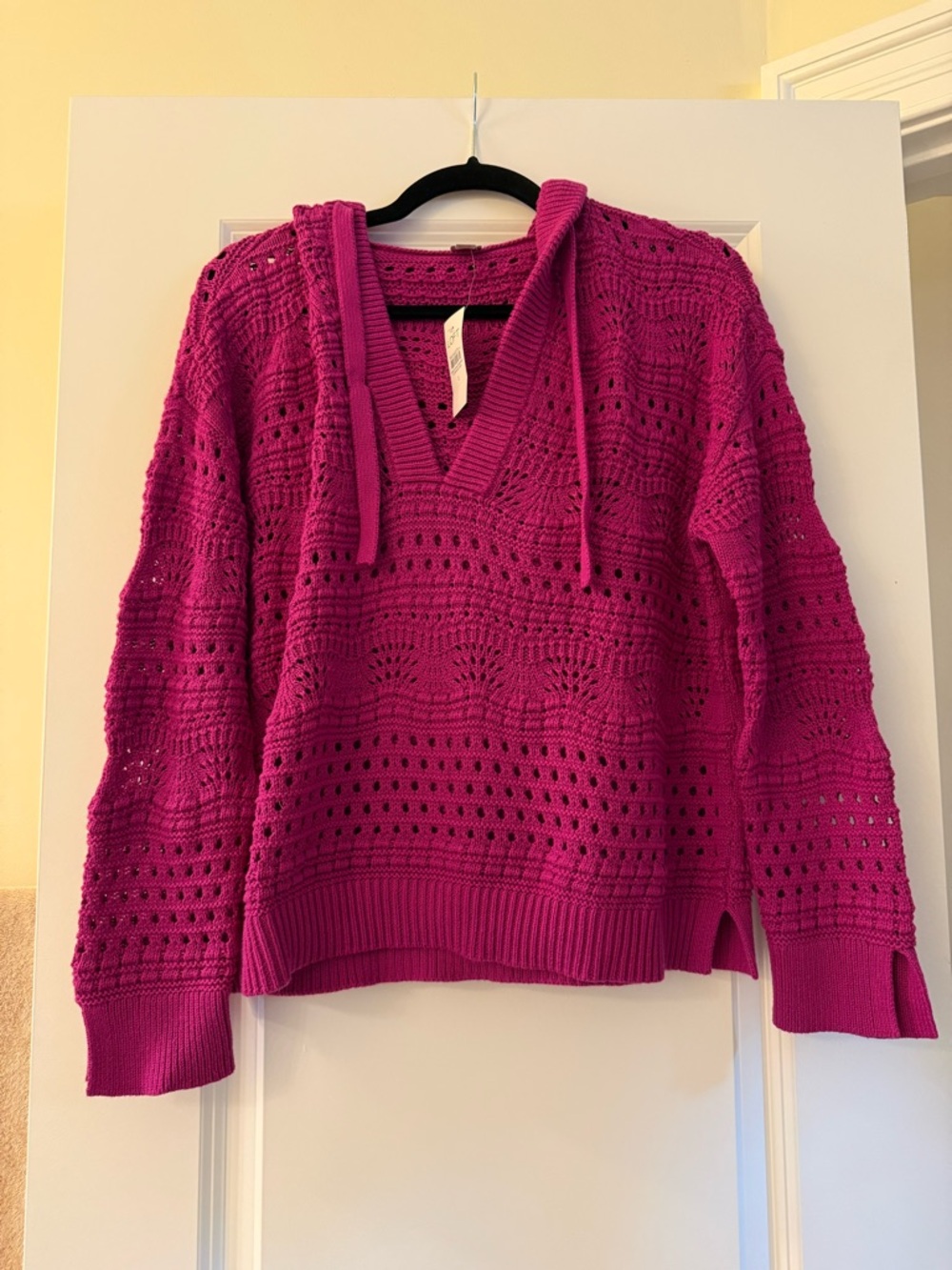 LOFT Beach Pointelle Hoodie